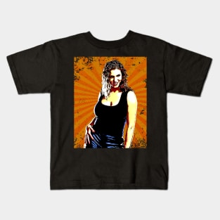 Stephanie Mcmahon // Retro Comics Kids T-Shirt